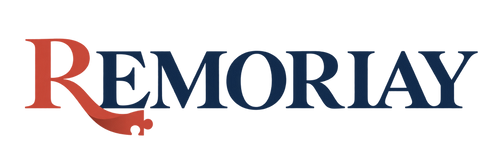 Remoriay storybook puzzle wordmark